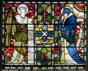 Paisley Abbey, Patience and Modesty, 1873